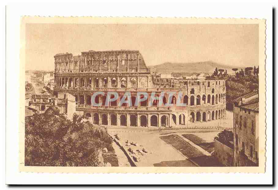 Roma CPA Antiteatro Flavio a Colosseo (colisee)