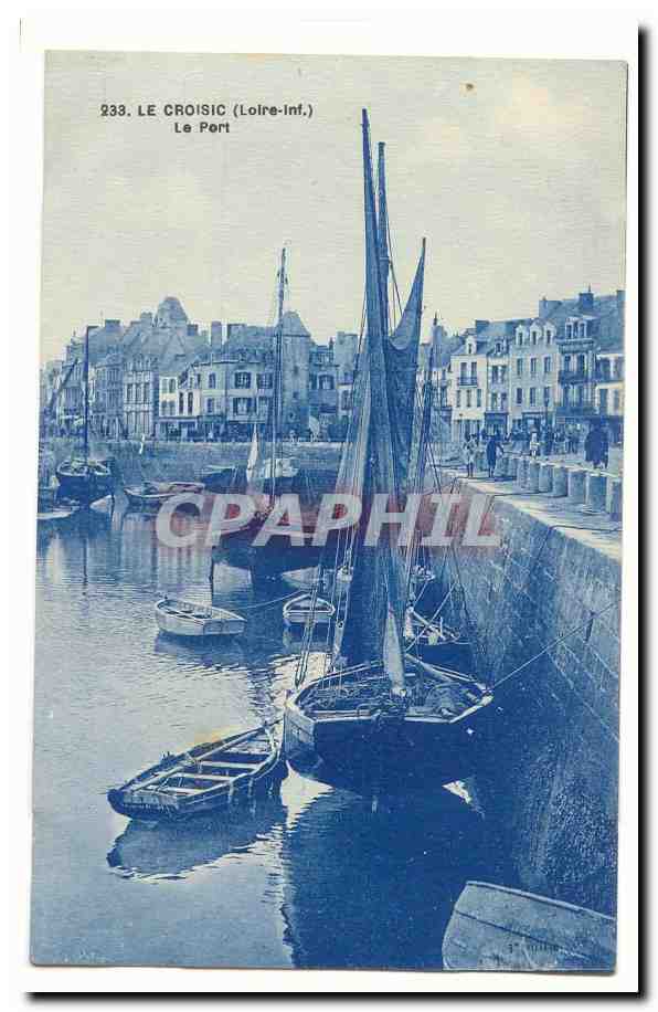 Le Croisic (Loire-Inf.) — Der Hafen — Antike Ansichtskarte PHIL n°233