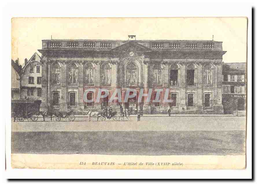 Beauvais — L'Hôtel de Ville (XVIIIe siècle)