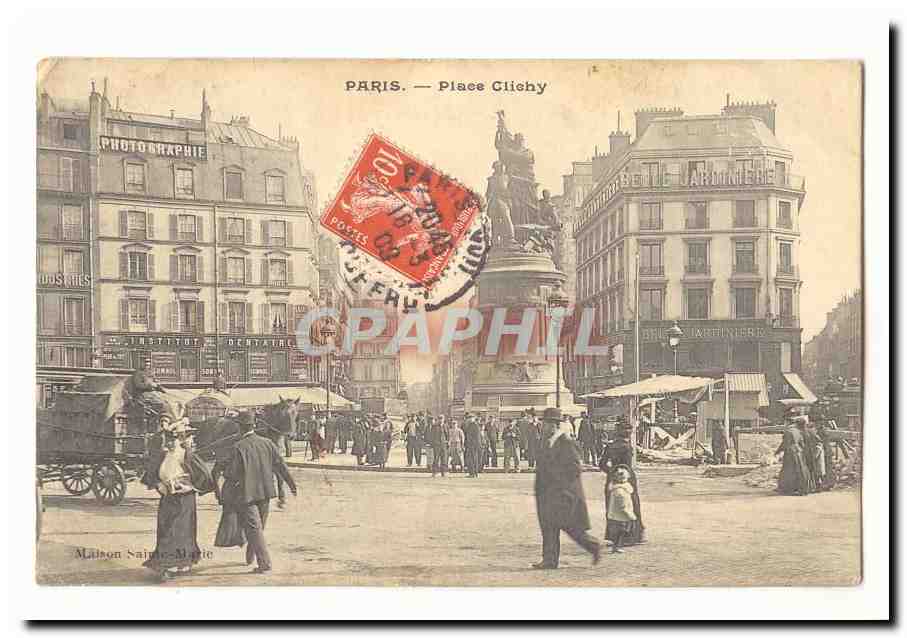 Paris — Place Clichy — Maison Sainte-Marie