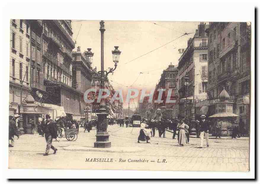 Marseille - Rue Cannebière — L.R.
