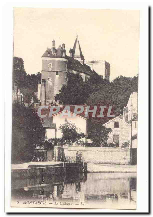 Montargis CPA Le chateau