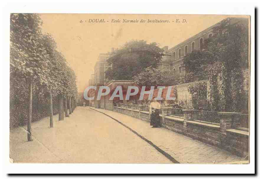 Douai CPA Ecole normale des instituteurs