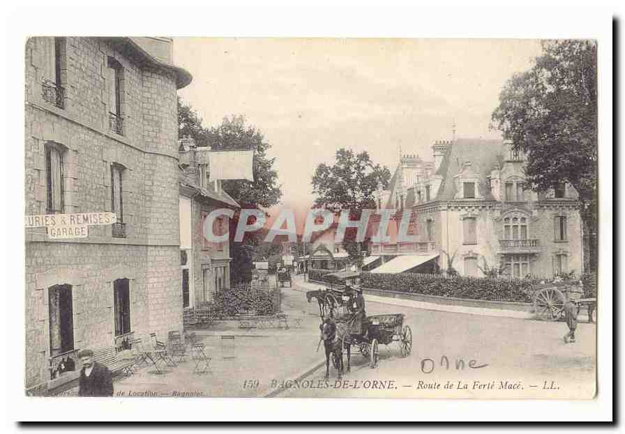 Bagnolles-de-l'Orne — Route de La Ferté-Macé — Verlag L.L. n°159