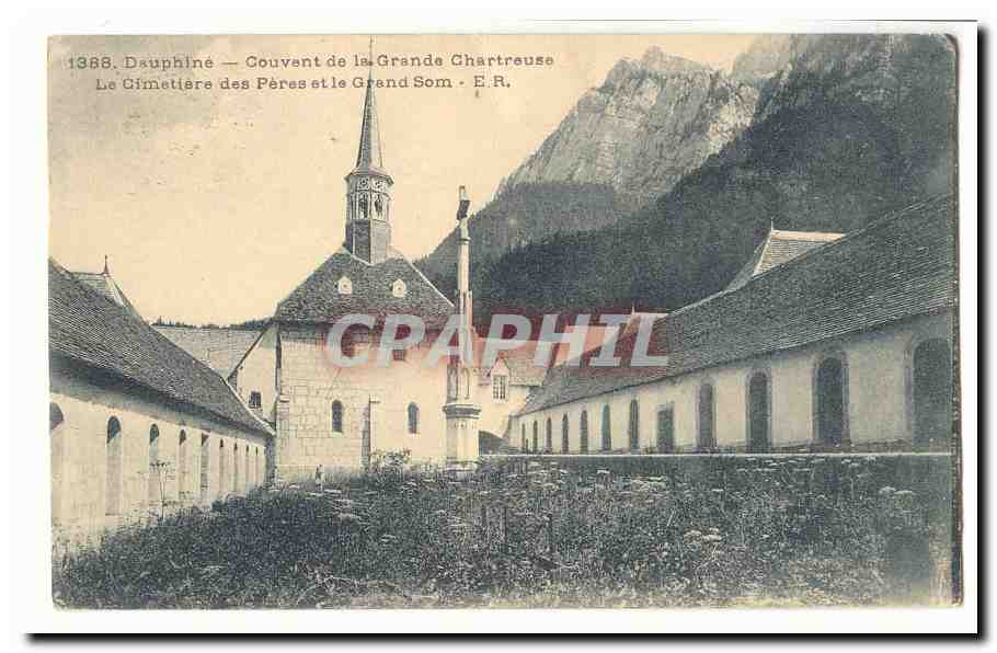 Kloster der Grande Chartreuse — Der Friedhof der Mönche und der Grand Som — E.R.