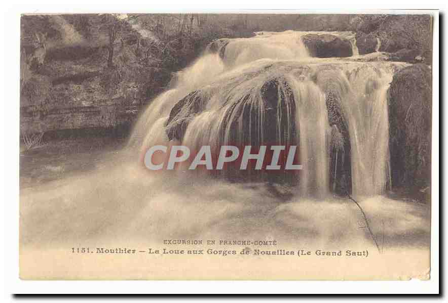 Le Grand Saut — La Loue aux Gorges de Nouaillles — Excursion en Franche-Comté