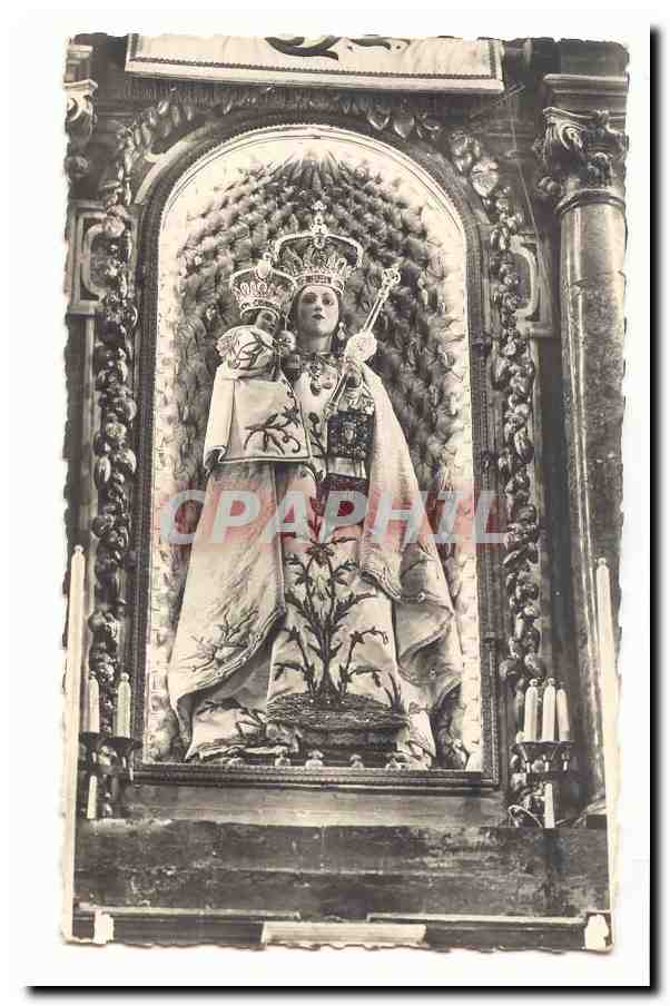 CPA Sanctuaire de ND de Laghet Statue veneree depuis 1652 et couronnee en 1900