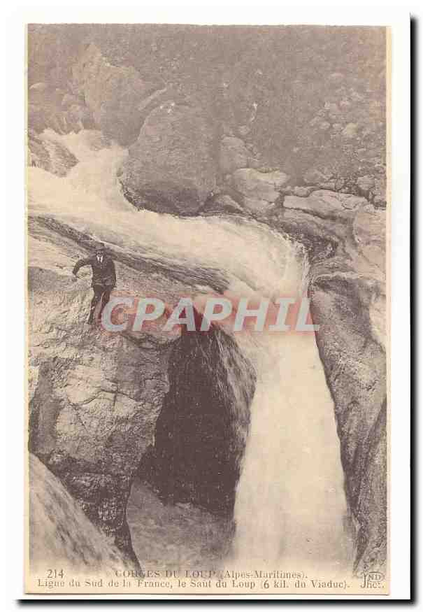 Gorges du Loup CPA Ligne du sud de la France le saut du loup (6 kil du viaduc)