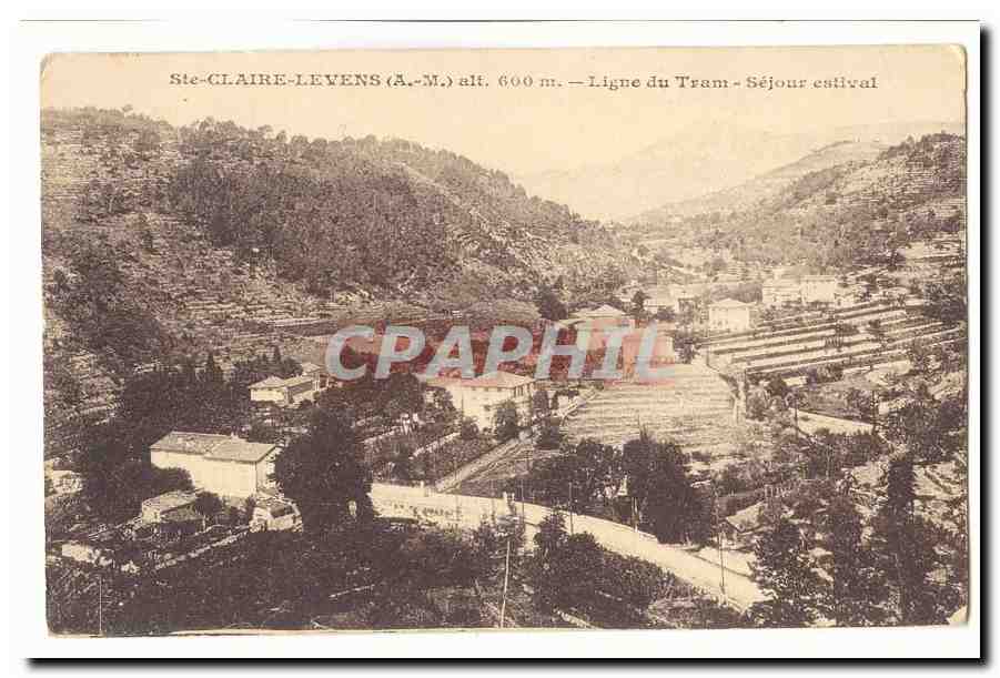 Ste Claire Levens CPA Ligne du Tram Sejour estival