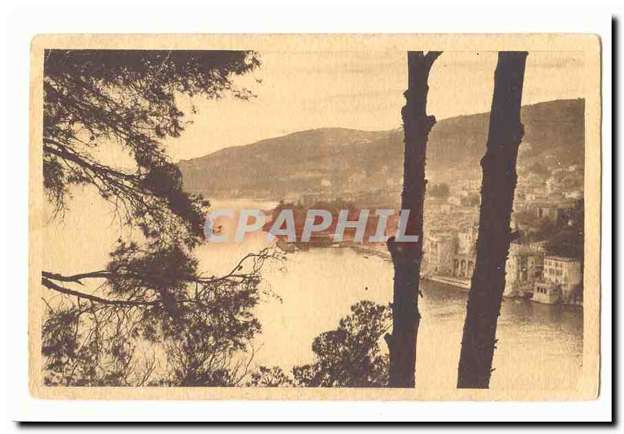 Villefranche sur Mer CPA Couchant sur la rade