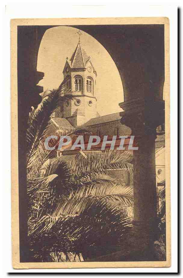 Abbaye de ND de Lerins CPA Ile Saint Honorat L'eglise abbatiale vue de Noviciat