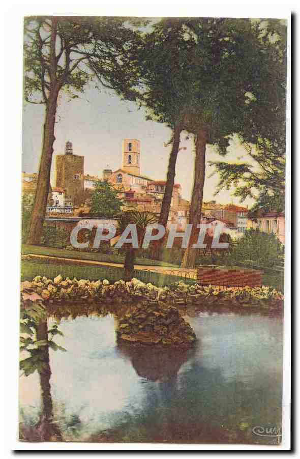 Grasse CPA Un joli coin sur les jardins