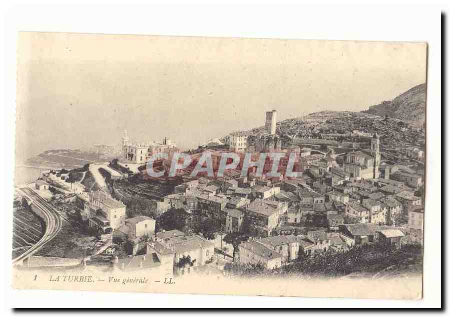 La Turbie — Vue générale — LL.