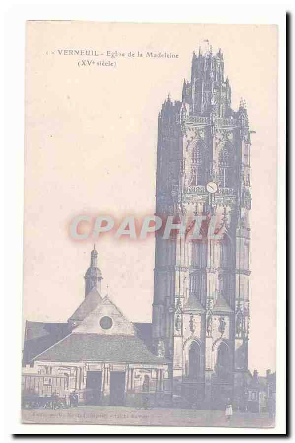Verneuil - Église de la Madeleine (XVe siècle)