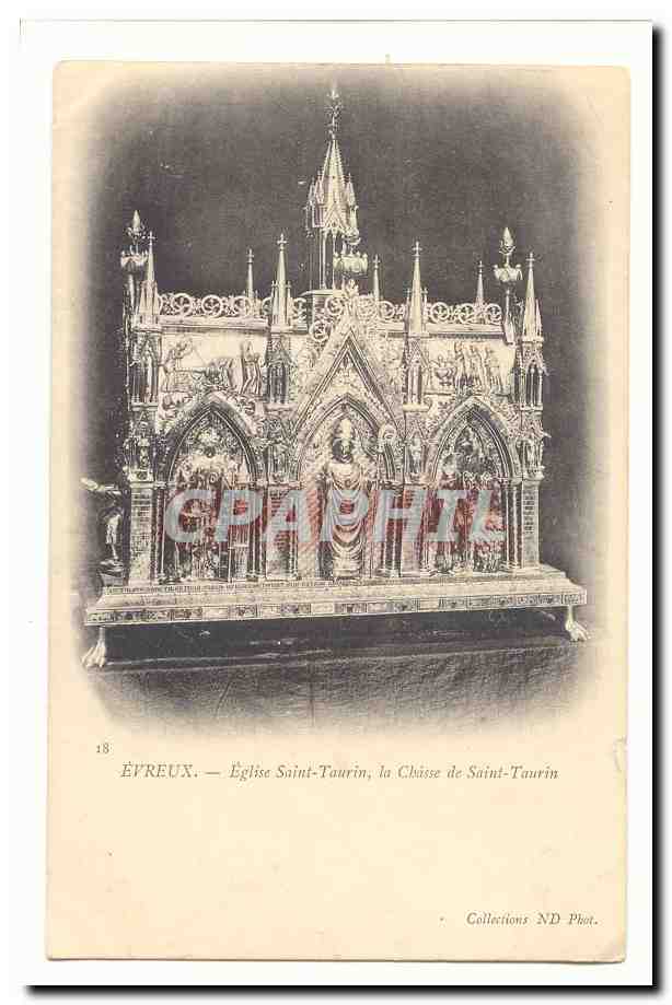 Évreux — Église Saint-Tourin, la Châsse de Saint-Tourin — Collections ND Phot.