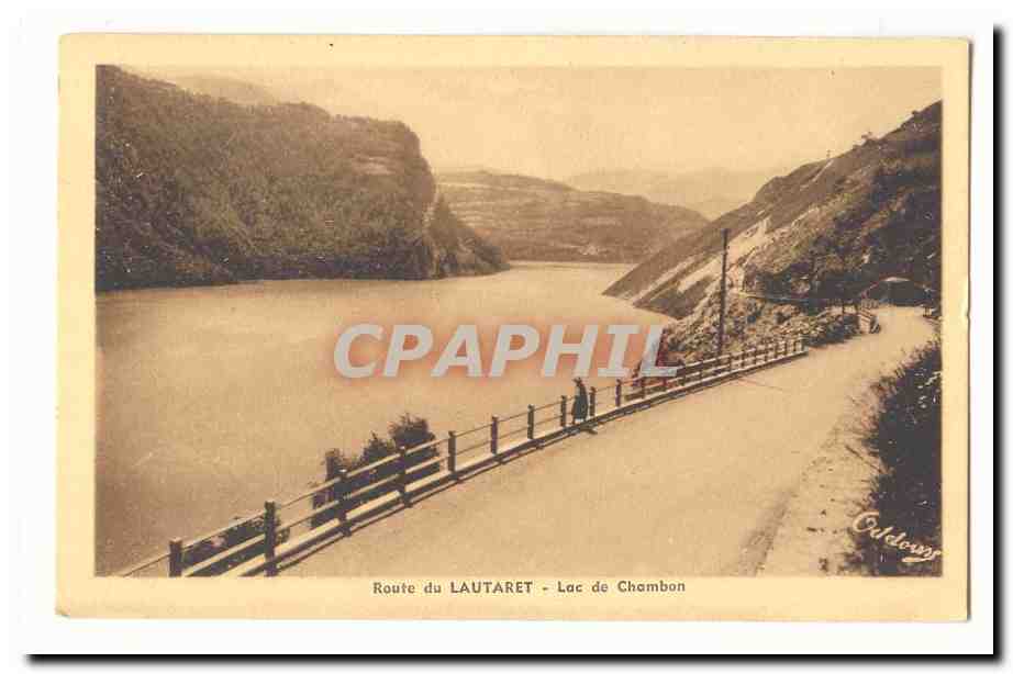 Route du Lautaret CPA Lac de Chambon