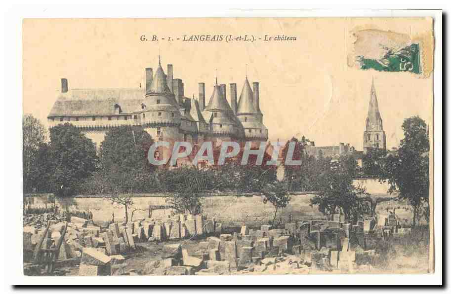 Langeais CPA Le chateau