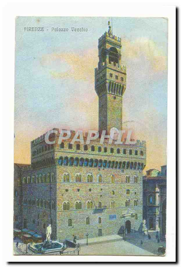 Italie Italia Firenze CPA Palazzo Vecchio