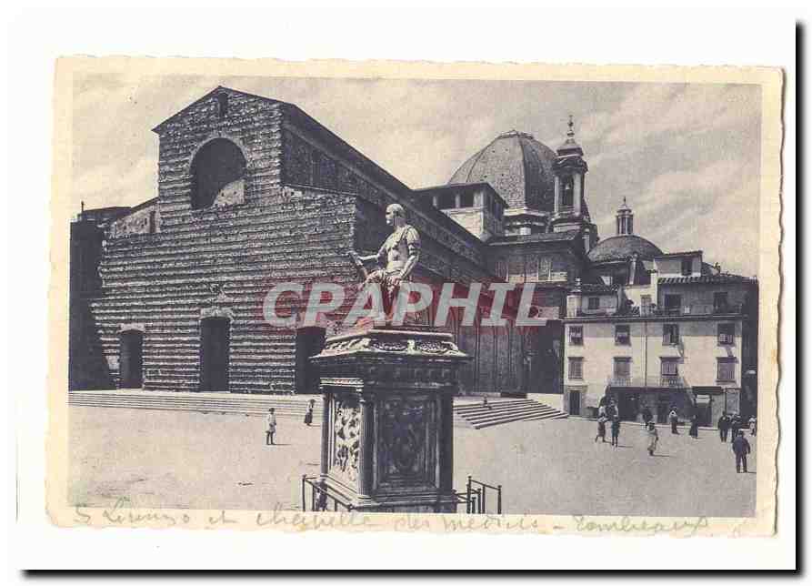 Italie ITalie Firenze CPA Chiesa di S Lorenzo