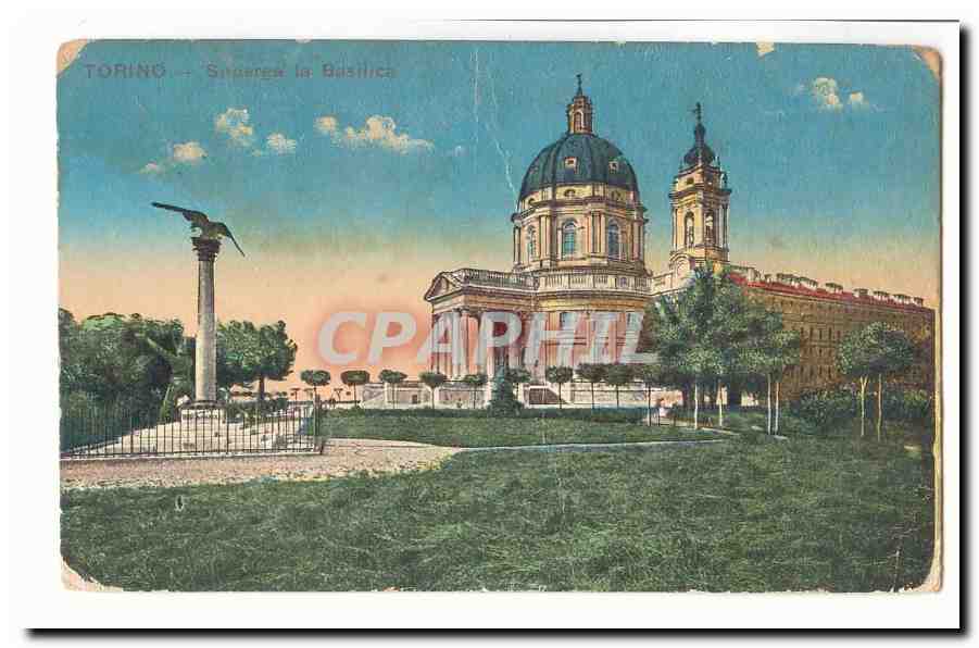 Italie ITalie Torino CPA Superga la Basilicia