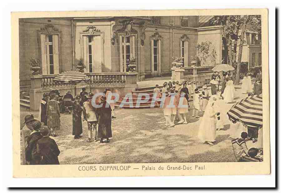 Cours Dupanloup CPA Palais du Grand Duc Paul