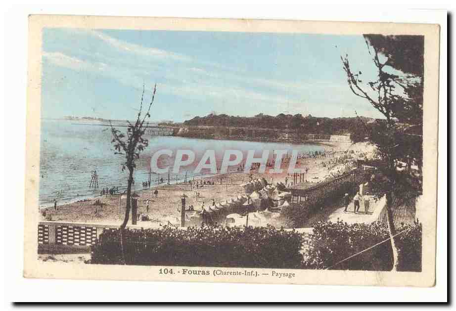 Fouras les bains CPA Paysage