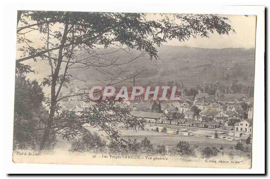 Les Vosges Fraize CPA Vue generale