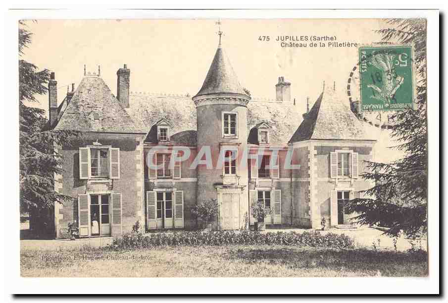 Jupilles CPA Chateau de la Pilletiere