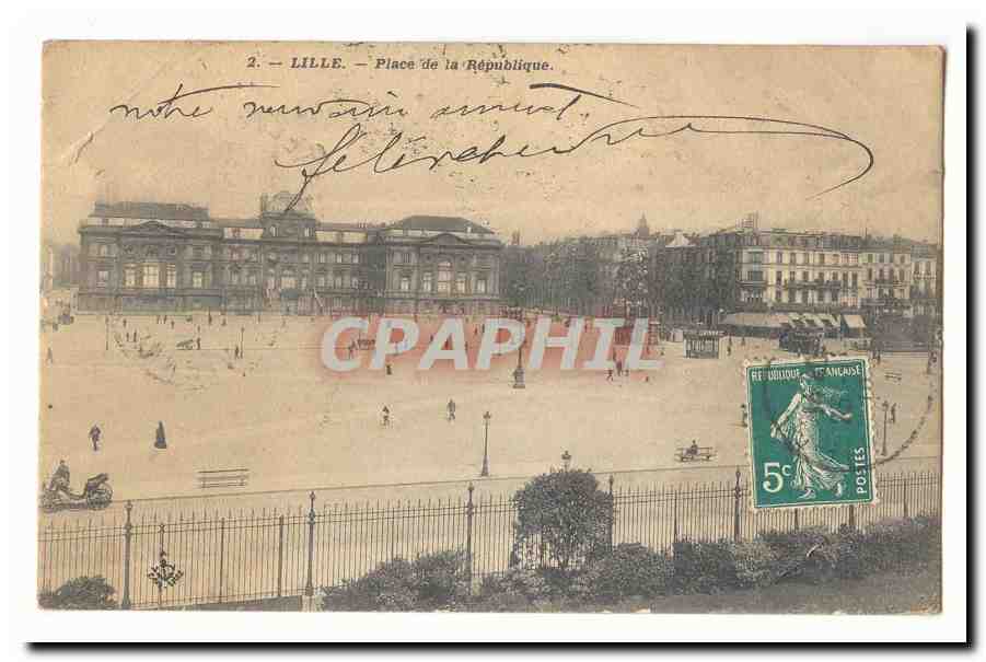 Lille CPA Place de la Republique