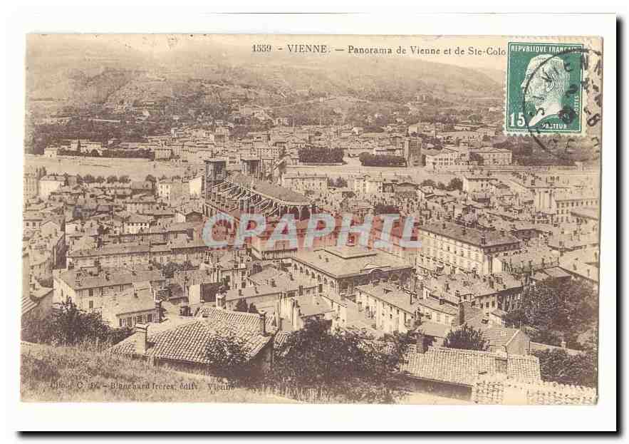 Vienne et Sie-Cologne — Panorama — Blanchard Frères, Vienne