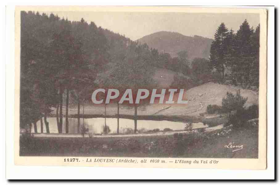 La Louvesc CPA L'etang du val d'or