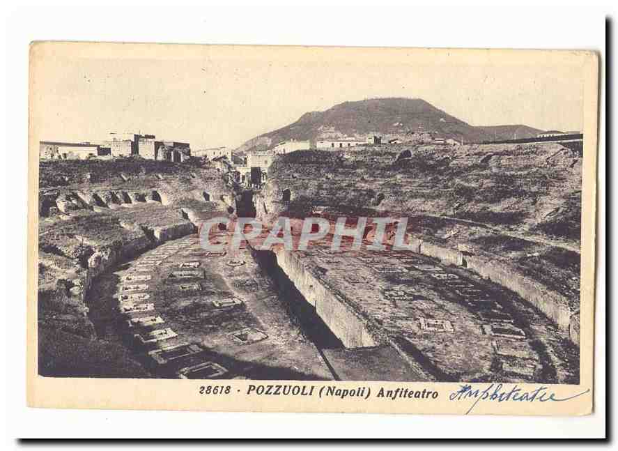Italie Italia Pozzuoli (Napoli) CPA Anfiteatro (amphitheatre)