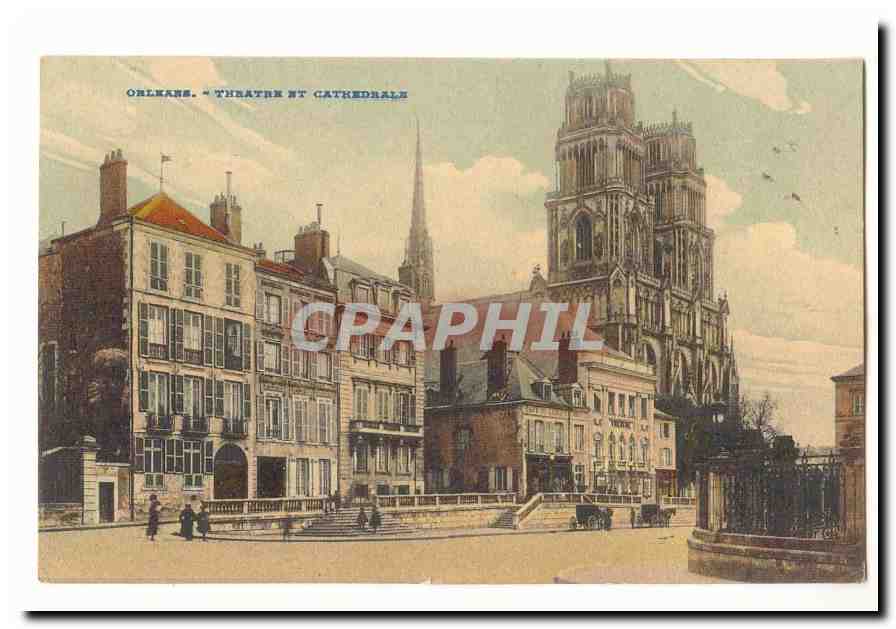 Orleans CPA Theatre et cathedrale