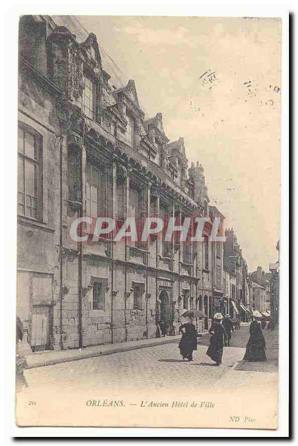 ORleans CPA L'ancien hotel de ville (animee)