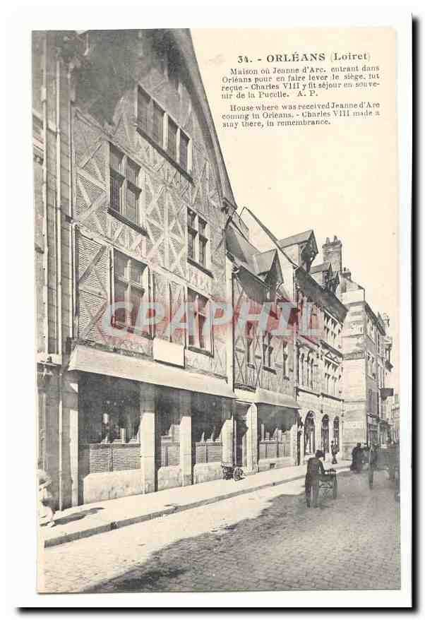 ORleans CPA Maison de Jeanne d'arc