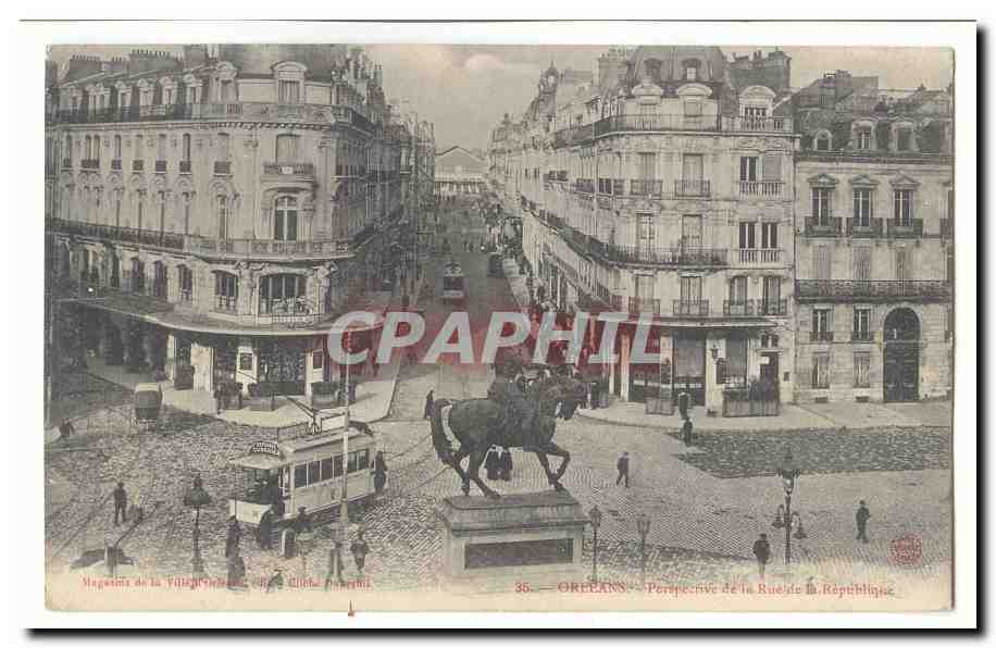 Orleans CPA Perspective de la Rue de la Republique (animee)