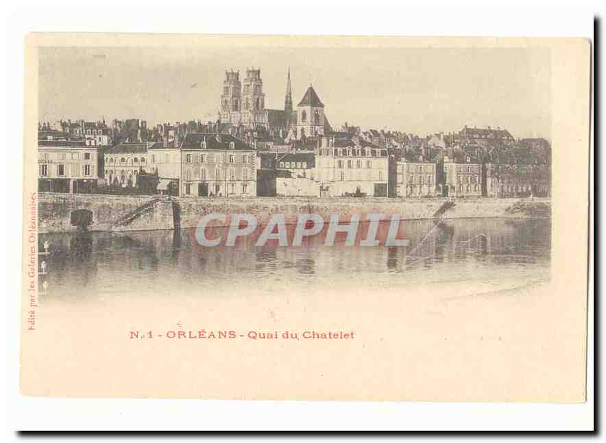 ORleans CPA Quai du Chatelet
