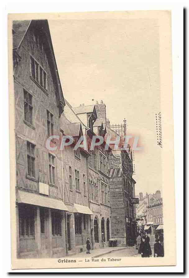 Orleans CPA La rue du Tabour