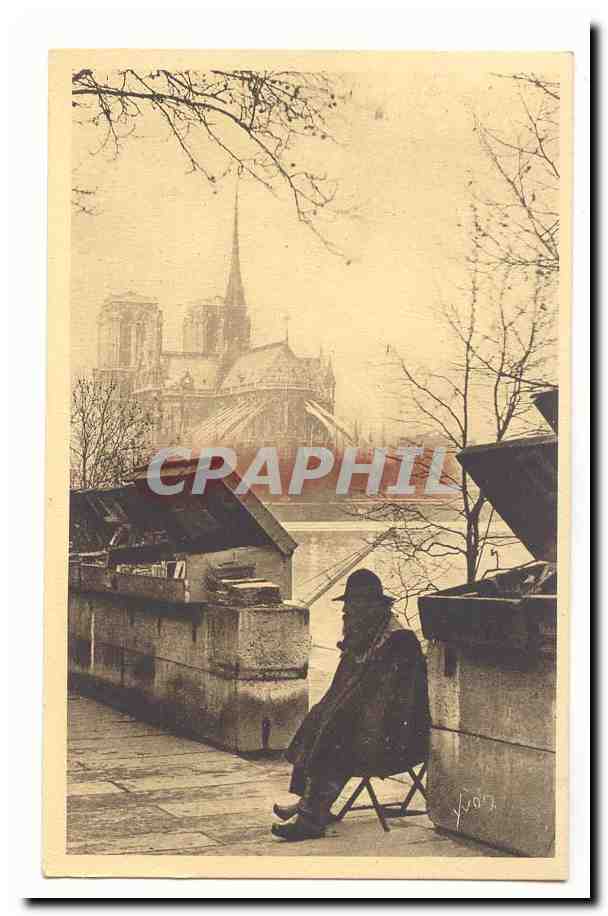 Paris (1er) CPA L'ancetre des bouquinistes (metiers)