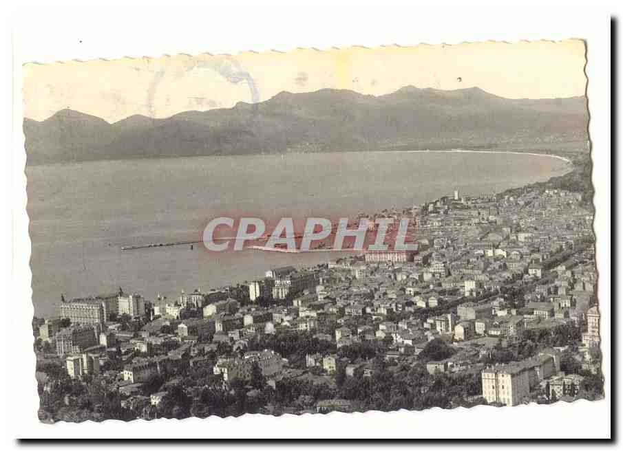 Cannes et l'Esterel CPA Vue prise de Super Cannes