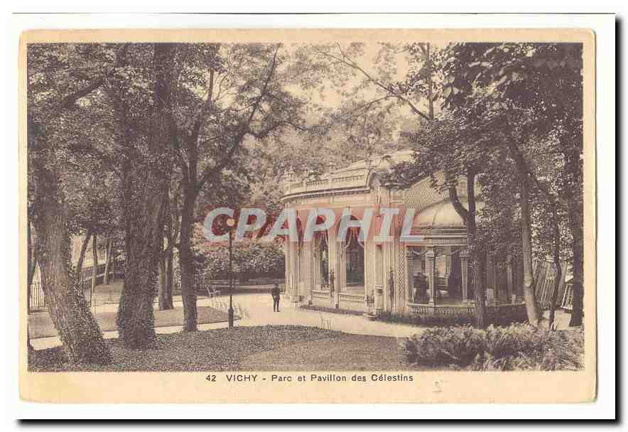 Vichy CPA Parc et pavillon des Celestins