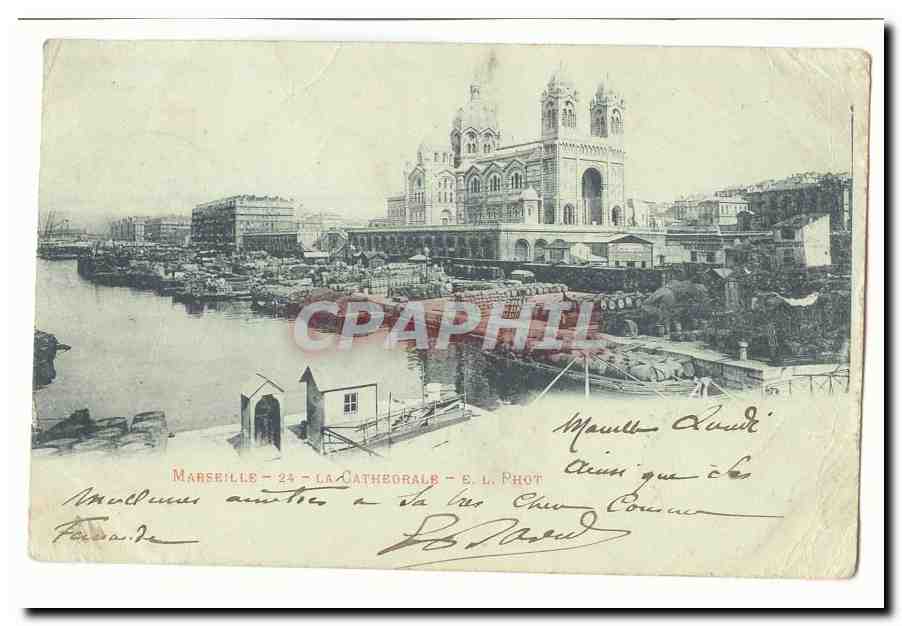 Marseille CPA La cathedrale