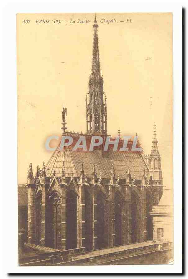 Paris CPA La Sainte Chapelle