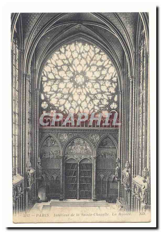 Paris (1er) CPA Interieur de la sainte Chapelle LaRosace