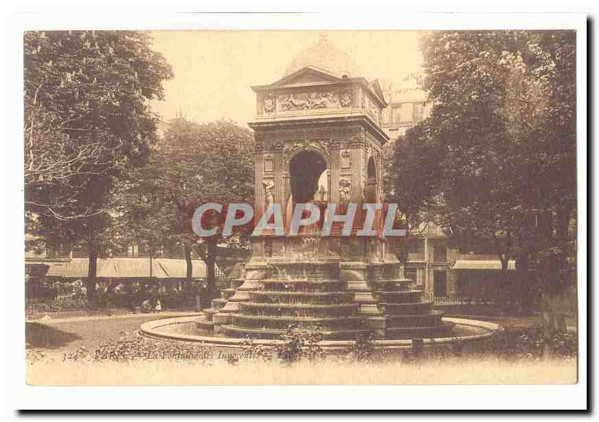 Paris (1er) CPA La fontaine des Innocents