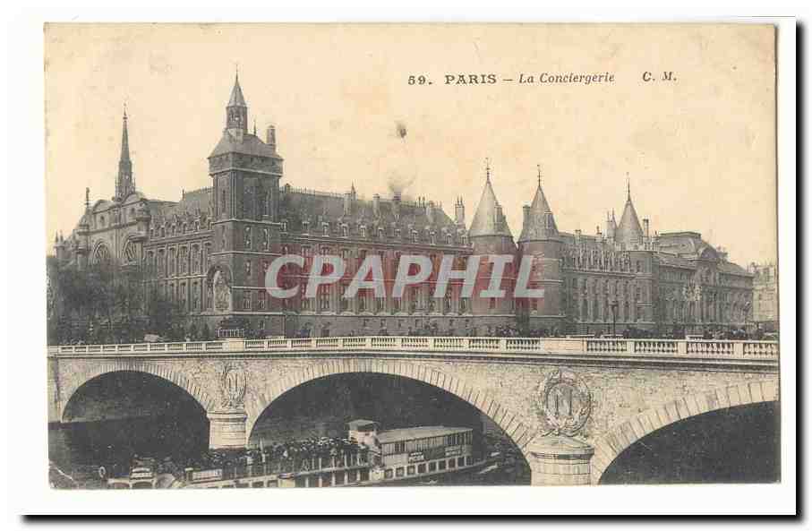 Paris (1er) CPA La conciergerie