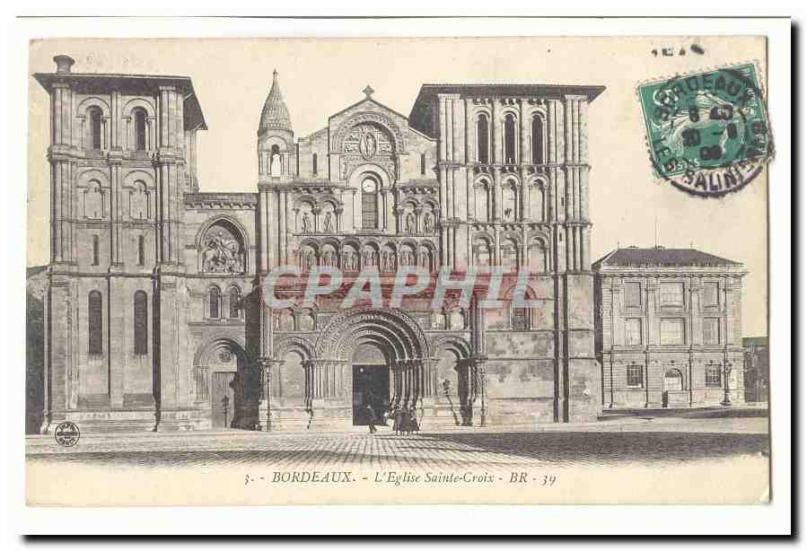 Bordeaux CPA L'eglise Sainte Croix