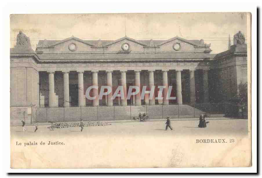 Bordeaux CPA Le palais de justice