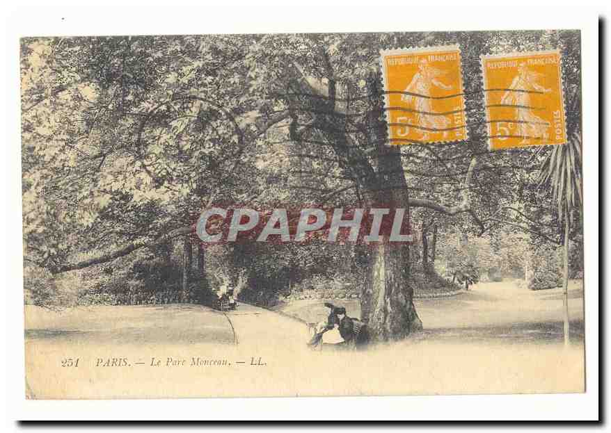 Paris (8eme) CPA Le parc Monceau