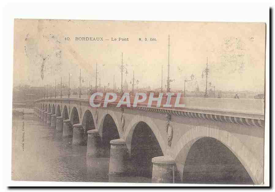 Bordeaux CPA Le pont